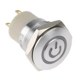 RS PRO Illuminated Push Button Switch Latching 16 mm Cutout SPST Green Red LED 36 V DC, 1759767-picture-5
