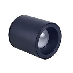 Mufasa Black & White Textured Cylinder Shaped Aluminium Wall Lamp-image-103