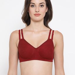 Clovia Maroon Bra Full Coverage-picture-25
