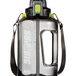 FunBlast BPA Free Sports Leakproof Water Bottle Black - 1500 ML-image-59