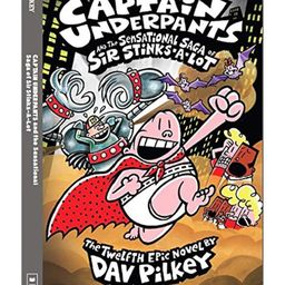Captain Underpants12: The Sensational Saga Of Sir Stinks-A-Lot-12