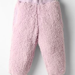 Little Kangaroos Woven Full Length Fleece & Woollen Lounge Pant - Lilac-picture-14