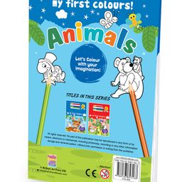 hellofriend books Hello Friend Books My First Colours! : Animals - Colouring Kit with 6 Colouring Pencils and Easy Colouring Pages for Kids image 5