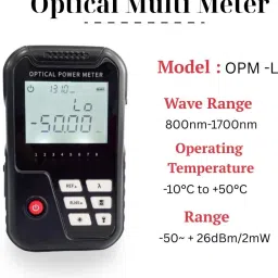 corslet Optical Fibre Power Meter 3 in 1 OPM Multimeter Power Meter Optical Multimeter Digital Multimeter image 3