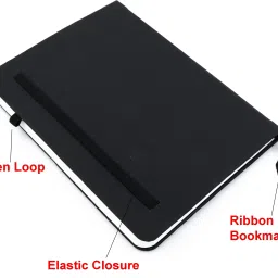 asraw A5 Sized Hardcover Diary with Stylus Pen A5 Diary Ruled 176 Pages image 4