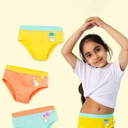 SuperBottoms Girls Pack Of 3 Basic Mid Rise Brief UND-GBR-NL-NM-NS-4-6Y-3P_N-59