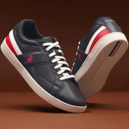 U.S. Polo Assn. Men's SALVIN 2.0 Navy Casual Sneakers-picture-0