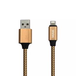 AllExtreme EXNTA189 Golden Charging Cable for iPhone, iPod, iPad, Nano, iPad Air-image-11