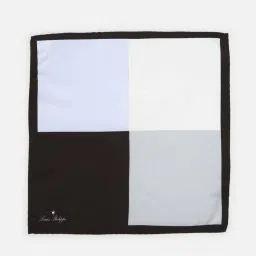 Louis Philippe Multicolor Color Block Pocket Square image 3