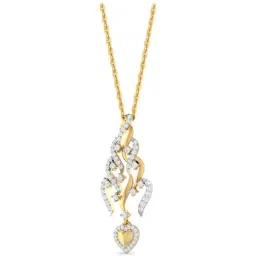 PC Jeweller Ardour 18k Gold Pendant with Chain for Women-image-9