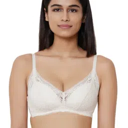 Wacoal Lucy Padded Non-Wired 3/4Th Cup Lace Fashion  Bra - Beige-picture-39