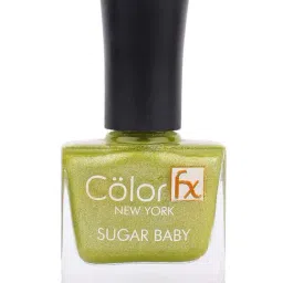Color Fx Shimmery Matt, Nail Enamel, Yellow  - 9 ml-6
