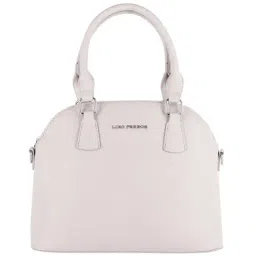 Lino Perros Grey Solid Medium Handbag-15