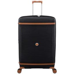 It luggage Black 8 Wheels Large Hard Cabin Trolley Bag-image-55