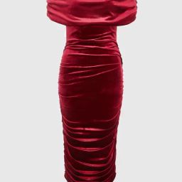 Quiz Red Regular Fit Dress image 4