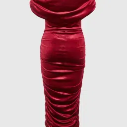 Quiz Red Regular Fit Dress image 5