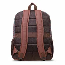 ZOUK 18 Ltrs Blue Printed Backpack image 2
