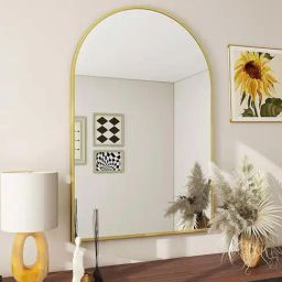 Casagold Gold Medium Metal Arch Mirror-image-88