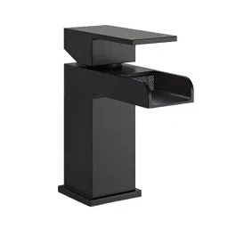 Aquieen Luxury Basin Tap Brass & Copper Chrome Finish Black, AQN 937-12