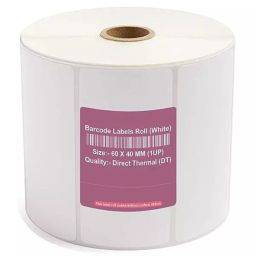 Generic Thermal Label Paper Roll of 1500 Pcs and Size 60 x 40 mm, TLP-6040-picture-2