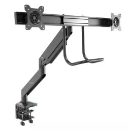 StarTech.com Desk Mounting Monitor Arm for 2 x Screen 32 inch Screen Size, ARMSLIMDUAL2USB3-image-94
