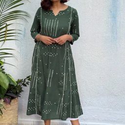 Chidiyaa Swatilekha Block Printed Cotton Kurta-image-54