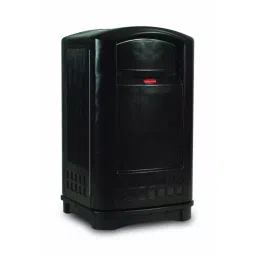 RUBBERMAID 50gal Black Swing Plastic Waste Bin, FG396400BLA-picture-44