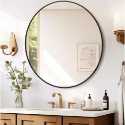 Casagold Black Large Beauty Mirror-21