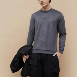 Bossini Grey Regular Fit Sweatshirt-picture-38
