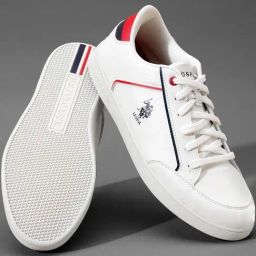 U.S. Polo Assn. Men's STANFORD 2.0 Off White Casual Sneakers-image-73
