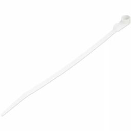 StarTech.com Cable Ties Nylon White 171.5x2.5 mm with Mounting Hole, CBMZTS10N6 (Pack of 100 Pcs)-image-25