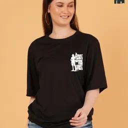 kintu parantu Women Pack Of 2 Printed Regular Fit T-shirt-picture-9