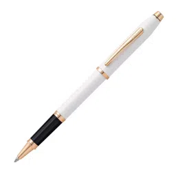 Cross CENTURY II Gold Plated Pearlescent White Roller Ball Pen (White), AT0085-113-image-57