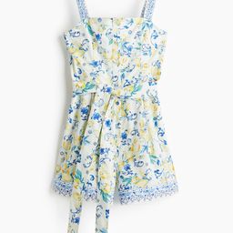 H&M Cotton Poplin Playsuit-56