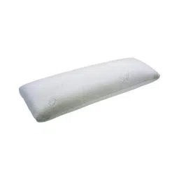 The White Willow White Stitched Memory Foam Cushion with Cover - Set of 1 image 2