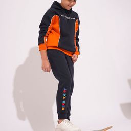 Jack & Jones Junior Boys Colourblocked Hooded Sweatshirt-image-109