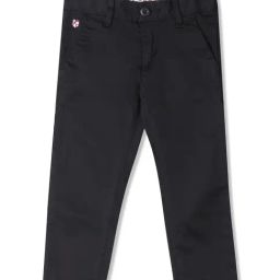 U.S. Polo Assn. Black Solid Trousers-image-77