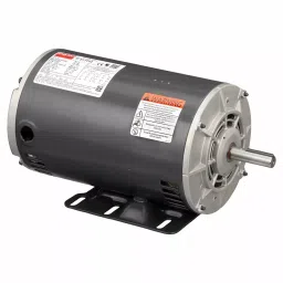 Dayton Three Phase 2 HP Rigid Base Mount 86.5 % General Purpose Motor, 31TT22-14