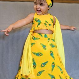 Tura Turi Girls Cotton Lehenga Choli-image-85