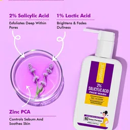 NUATRAFOL Salicylic Acid Face Wash With Oat Extract - 150 ml image 3