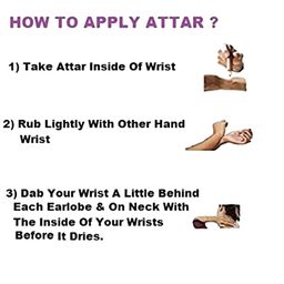 RAVIOUR LIFESTYLE Set Of 2 Aseel & Kasturi Roll On Attar - 8ml Each image 2