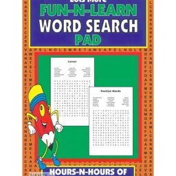 Wilco International Fun N Learn Lots More Word Search Pad - English-4