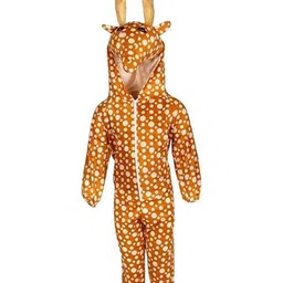 RAJ FANCY DRESSES Full Sleeves Deer Animal Theme Costume Dress - Brown-picture-27