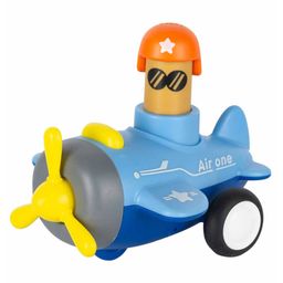 BitFeex Train-Plane Kid Toy Top Gear Push Toy Set of 2 Vehicle Toy for Boys Girls - Multicolor image 4