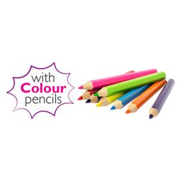 hellofriend books Hello Friend Books My First Colours! : Dinosaurs - Colouring Kit with 6 Colouring Pencils and Easy Colouring Pages for Kids image 4