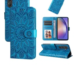 PEEPERLY Abstract Printed Samsung Galaxy S23 Plus 5G Flip Case Mobile Accessories-17