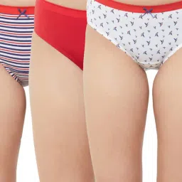 Soie Multicolor Printed Hipster Panty (Pack of 3)-image-55