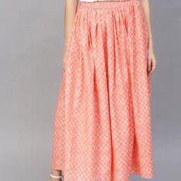 Rare Pink Printed Skirt-image-78