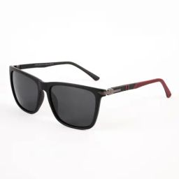 Voyage Black Wayfarer Polarised and UV Protected Lens Unisex Sunglasses-image-13