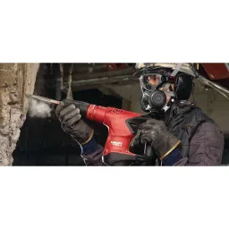 Hilti TE 500-X Demolition Hammer with Grease 50 ml, Tool Case, Narrow-Flat Chisel & Comfort Side Handle 3618107 image 3